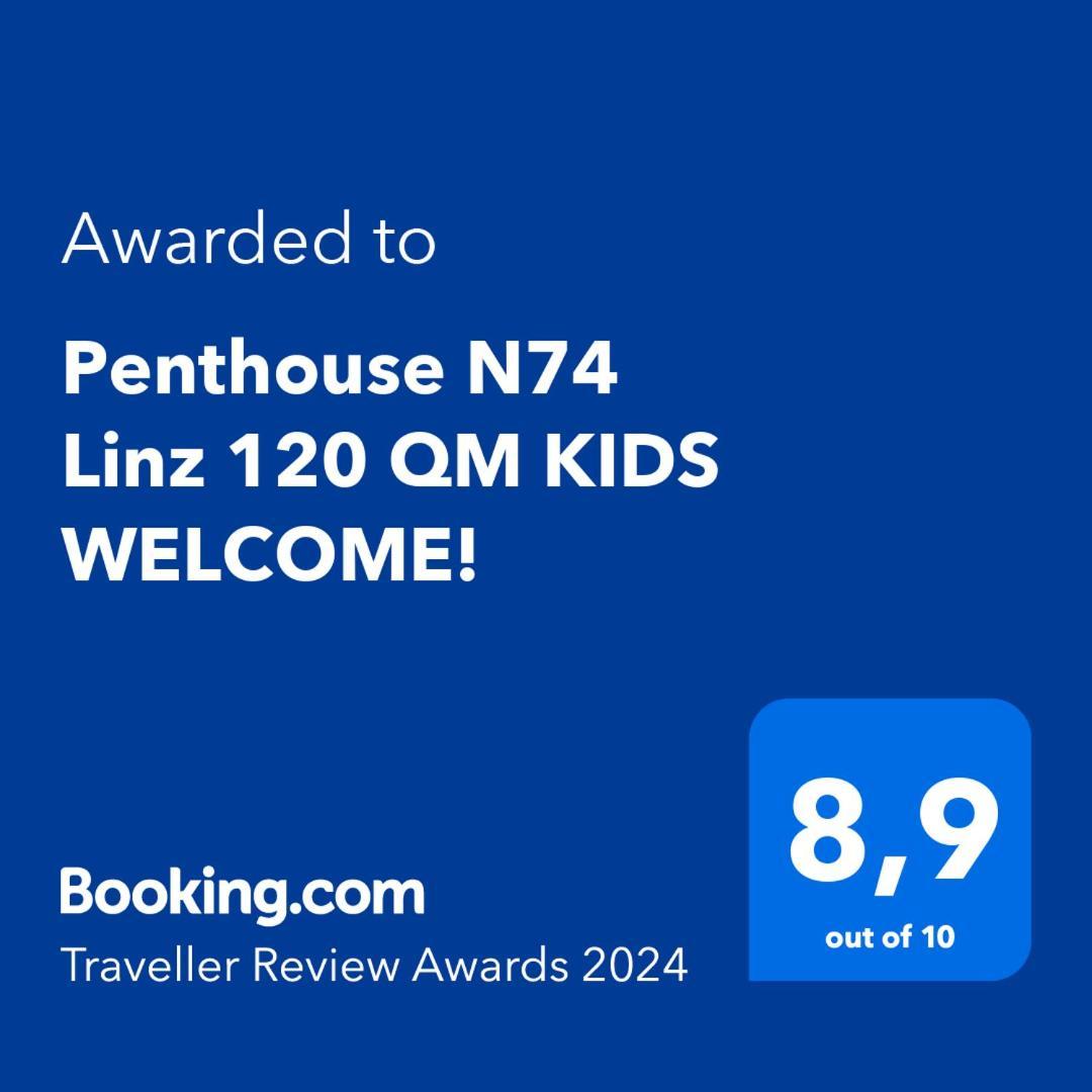 Penthouse N74 Linz 120 Qm Kids Welcome! Kültér fotó